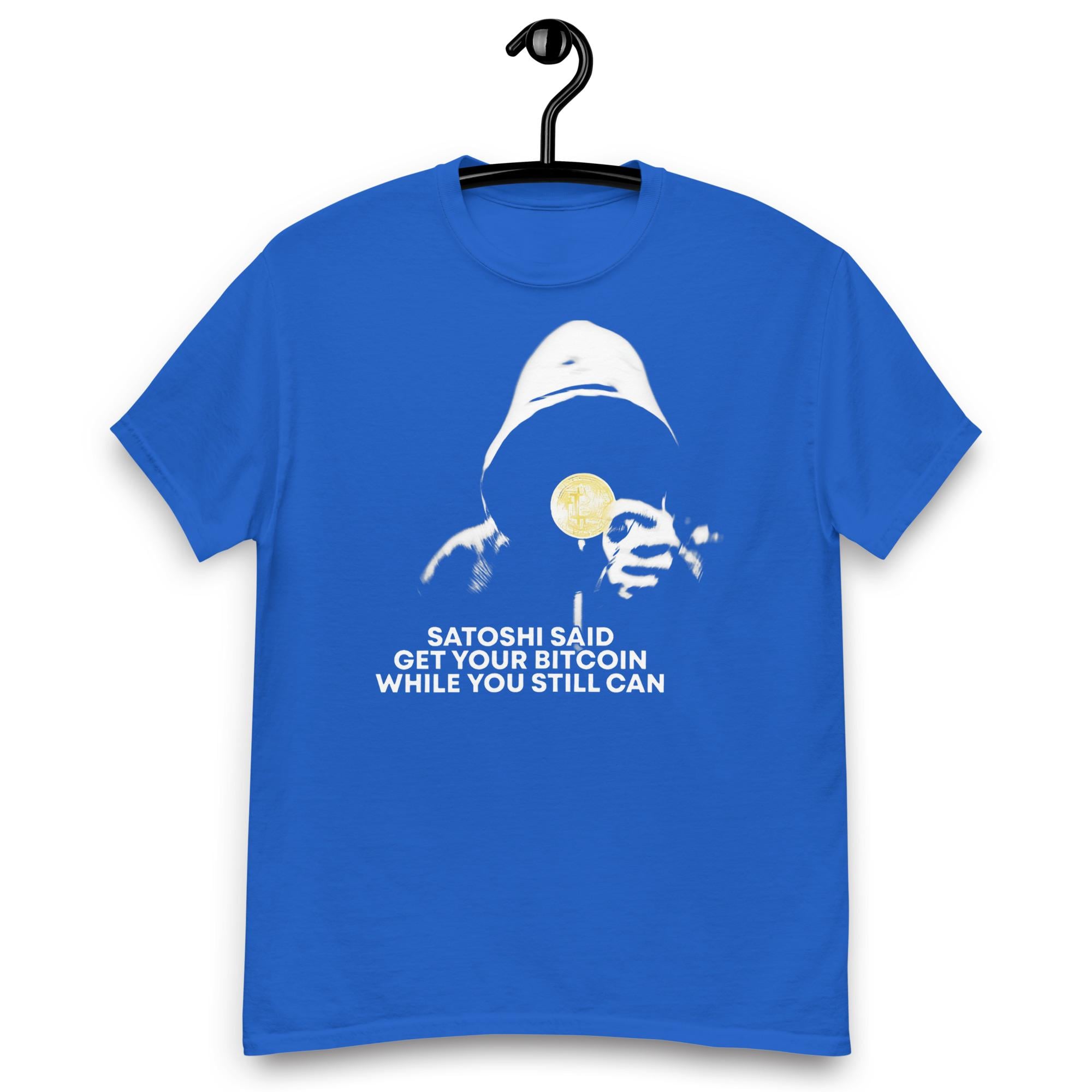 ビットコイン・サトシ・コイン・シャツ：HODLerのためのミニマリストな暗号Tシャツ - Etsy 日本