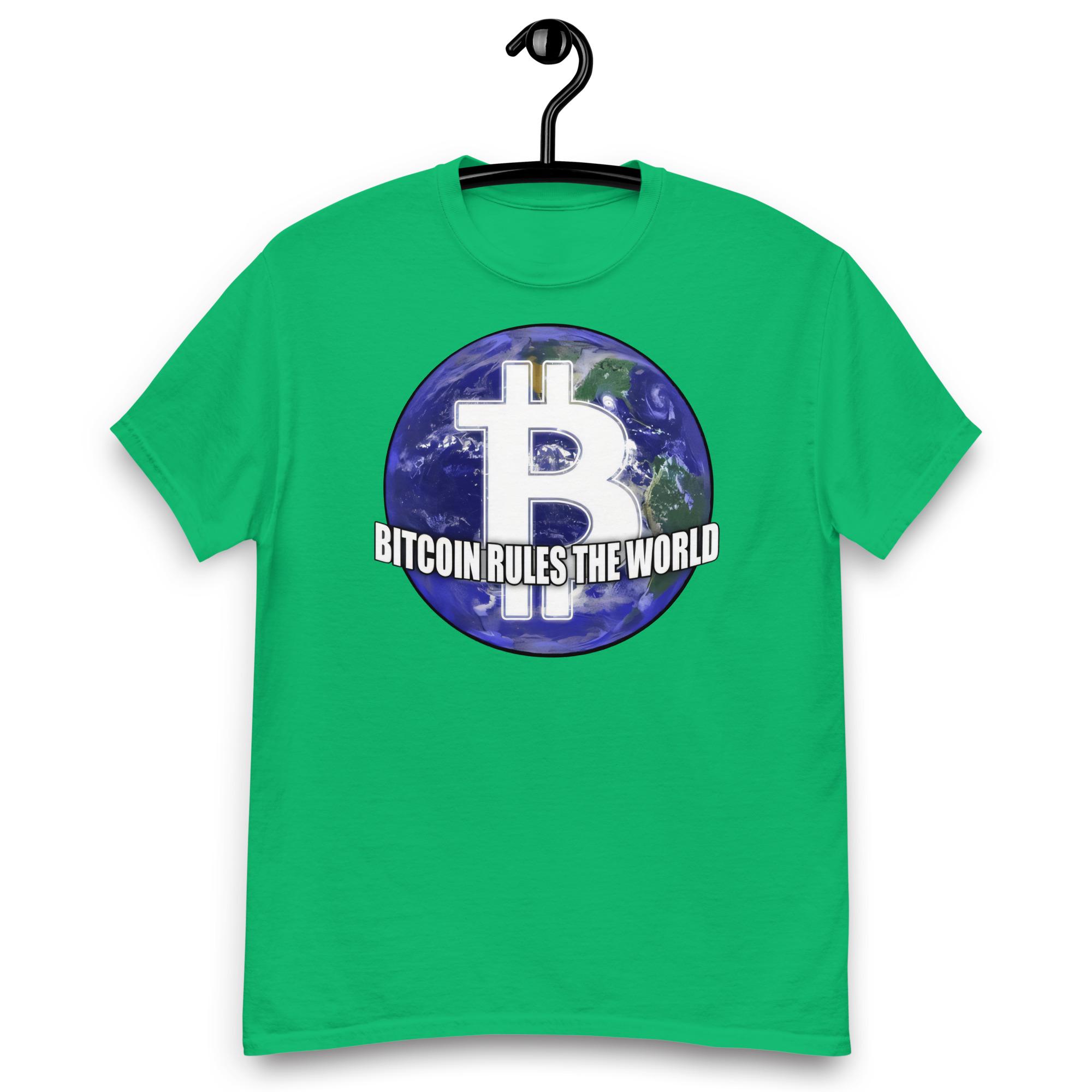 Planet Ran by Bitcoin Shirt - Crypto Future Tee | Bitcoin Maximalist Apparel