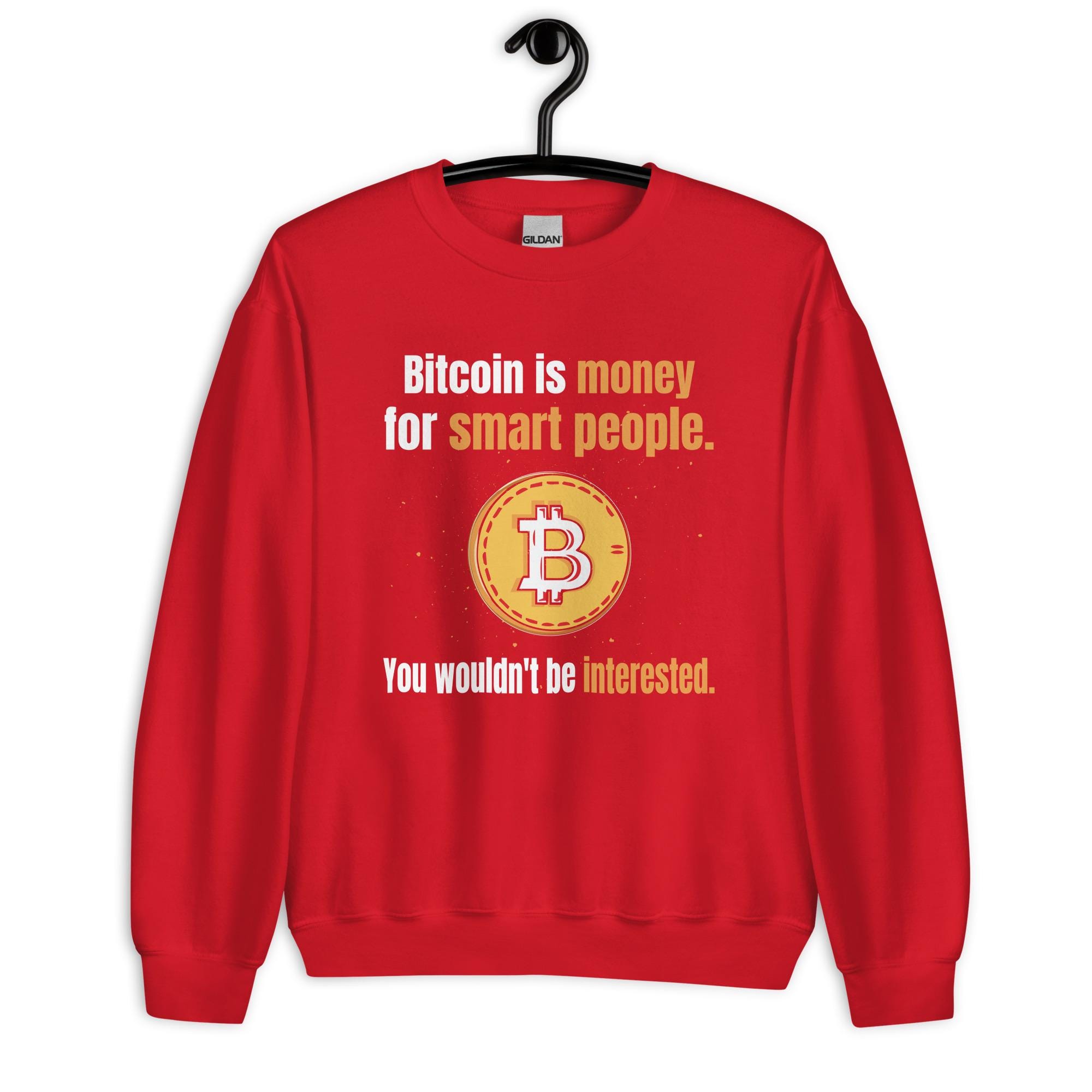 ビットコインはお金 スウェットシャツ:Btcマキシマリスト クリプト プルオーバー