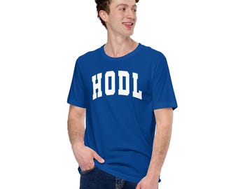 HODL Shirt – Crypto Investor Tee | Bitcoin & Blockchain Apparel for Dedicated HODLers and Crypto Enthusiasts