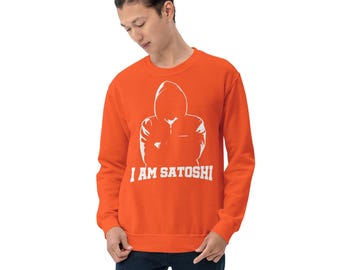 The Real Satoshi Sweatshirt – Mysterious Bitcoin Creator Pullover – BTC Maximalist Streetwear – Anonymous Crypto OG Sweater
