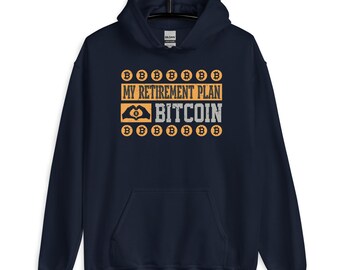 Bitcoin Retirement Hoodie: Crypto HODL Sweatshirt for Maximalists
