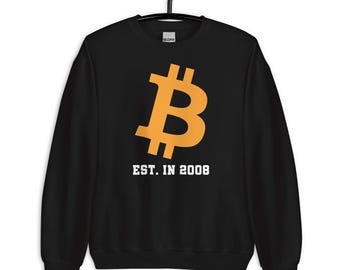 Bitcoin Origin Sweatshirt – Crypto History Pullover – BTC Genesis Block Sweater – Satoshi Whitepaper Streetwear