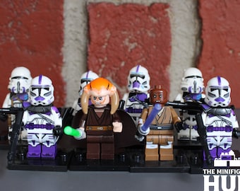 187th Legion Clone Trooper Squad Inspired Custom Minifigures - Space Wars Phase 2 Clones Army