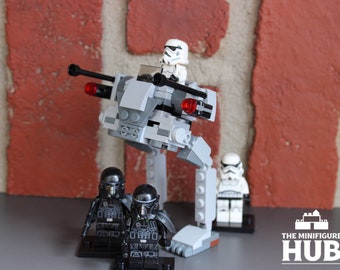 Imperial Army Walker inspirierte benutzerdefinierte Minifiguren - Space Wars Imperial Squad