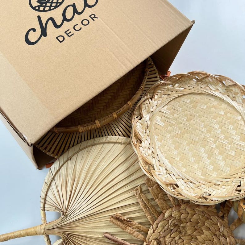 Handmade Woven Basket Wall Art Set, Boho Decor - Etsy