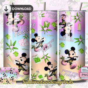Puff puff pass, pastel Rainbow, Cannabis weed, 420, Download PNG, Design20oz Tumbler, Sublimation
