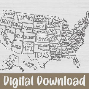 Mapa América EUA Svg, Estados Unidos Svg, Mapa EUA Svg, Mapa Da América Digital Download, Eu Amo América Png, Bandeira Americana Svg, Mapa Svg