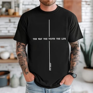 The Way the Truth the Life Svg, John 14:6 Svg, Bible Verse Svg, Retro Christian Shirt for Women, Jesus Faith Quote Png, Religious Shirt Svg