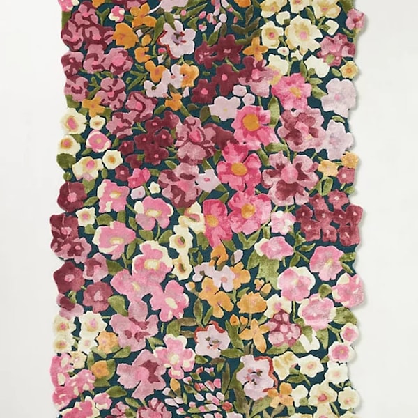 Flower Rug - Etsy