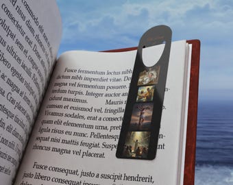 Das Buch Lukas Lesezeichen, religiöses Geschenk, Muttertagsgeschenk