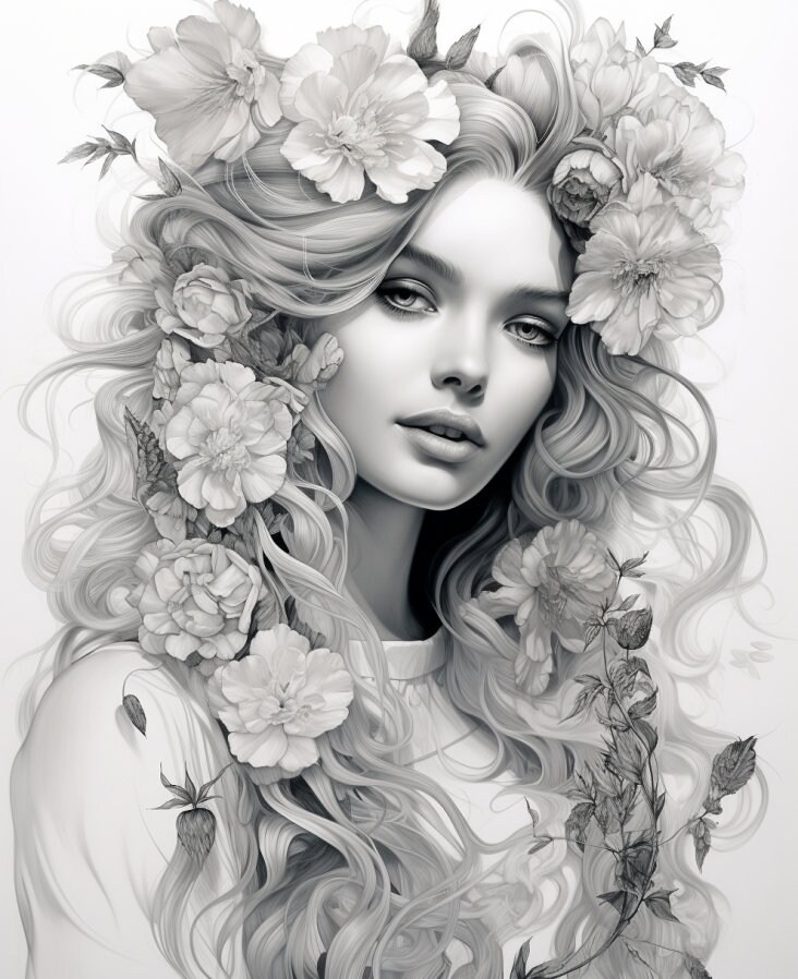 Biblical Stories amazing Women of the Bible coloring Book DIGITAL ...