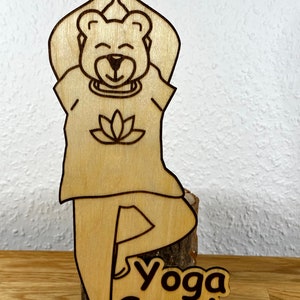 Schild &quot;bärige Yoga Session&quot;, Nicht stören, Yoga, Yoga Session, Pssssst!, Meditation