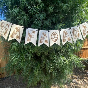 Hafa Adai Wood Sign | Gift Set | Modern | Housewarming | Home Decor | Guam | Saipan | CNMI | Chamorro | Tropical