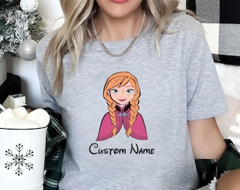 Disney Anna Shirt, Princess Shirt, Anna Sweatshirt, Frozen Anna Shirt, Anna Shirt, Disney Matching Shirt, Birthday Shirt, Disneyland Shirt