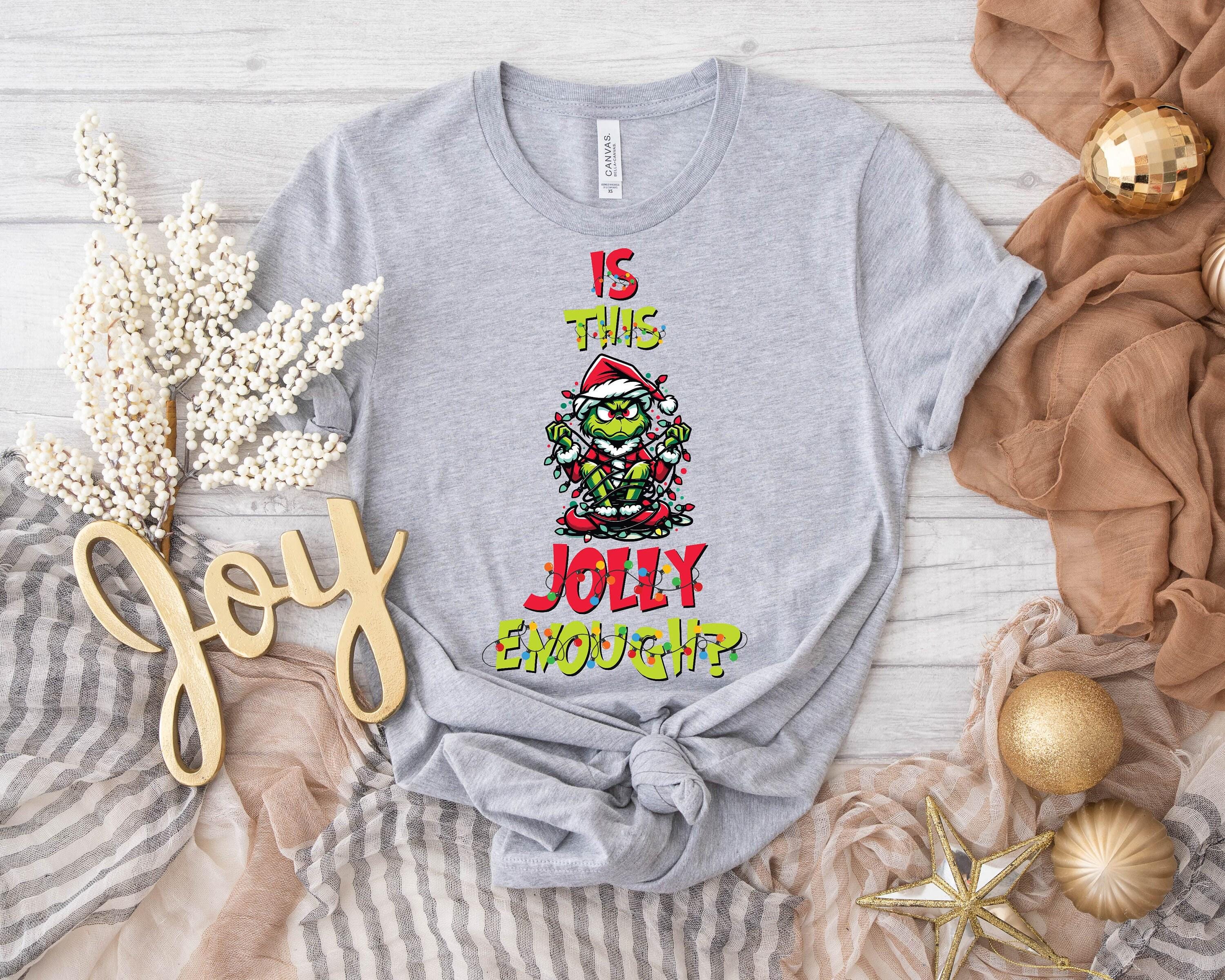 Lustiges "Grinch" Weihnachts-T-Shirt Für Damen Mit Sarkastischem Spruch - Burgund