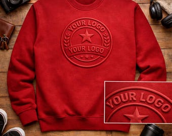 Sudadera con logotipo personalizado de Puff Sudadera con nombre comercial impreso, camisetas y sudaderas con logotipo personalizado en relieve con estampado de puff