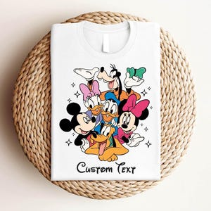 Maglietta Disney Mickey And Friends, Maglietta abbinata per la famiglia, Maglietta Disney Trip per bambini e adulti, Regalo perfetto per Disneyland, Maglietta Minnie, Maglietta Goofy