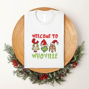 Welcome to Whoville Shirt, Grinch Christmas T-Shirt, Wine Flake Christmas Tee, Holiday Gift Shirt, Christmas Grinch Unisex T-Shirt