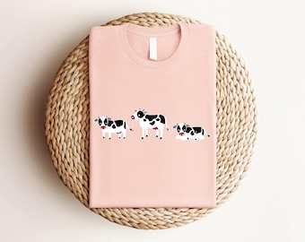 Shirt koeienliefhebbers, T-shirt koeienliefhebbers, cadeaus koeliefhebbers, shirt boer, cadeaus boer, landbouwshirt, shirt koe, shirt dierenliefhebber, shirt boer, kindershirt boer
