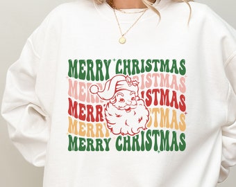 Merry Christmas Sweatshirt, Christmas Sweatshirt, Family Christmas Sweatshirt, Christmas Sweatshirts for Women, Merry Christmas Sweatshirt