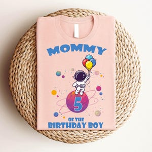 Camiseta de cumpleaños de astronauta, camiseta de cumpleaños espacial, camisetas de astronauta familiar, camisetas de cumpleaños de cohete, camiseta de cohete familiar, camisetas para niños pequeños