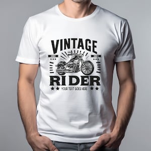 Vintage motorcycle rider shirt with custom chopper design, retro biker graphic tee, gift for motorcycle lovers, men women shirt sweatshirt