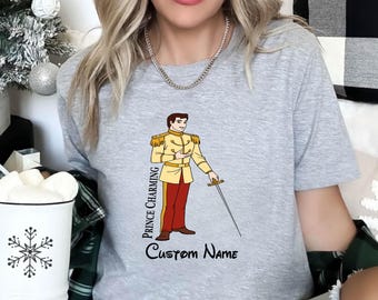 Cinderella Shirt for Men, Prince Charming Shirt, Disneyworld Shirt, Disneyland Vacation Shirt, Prince Charming Sweatshirt, Birthday Shirt
