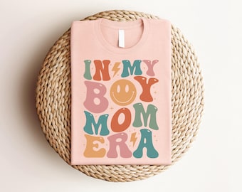 Maglietta "In My Boy Mom Era" - Regalo perfetto per la festa della mamma, regalo per la festa della mamma, maglietta per la mamma, la migliore maglietta per la mamma dalla figlia, regalo per la mamma migliore