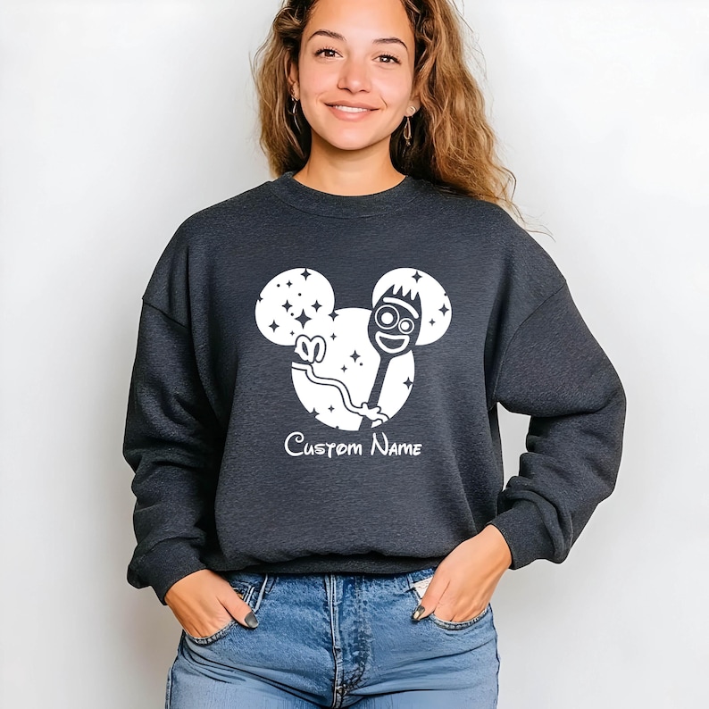 Moletom Disney Forky, Toy Story Forky, Camiseta Mickey e Forky, Camiseta Disney, Combinação Disney, Combinação Toy Story, Camiseta Forky, Camiseta Forky imagem 4