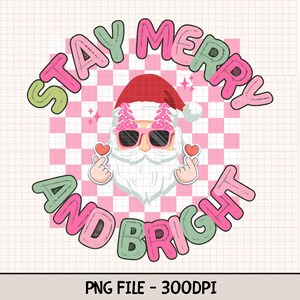 Pretty Pink Christmas PNG, Girly Christmas Clipart, Rose Gold Xmas, Festive Holiday Digital Download, Pastel Christmas Sublimation
