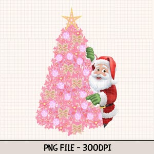 Pink Christmas tree PNG Pink artificial Christmas tree Pink tinsel tree Rose-colored holiday tree Pretty in pink Xmas tree decoration