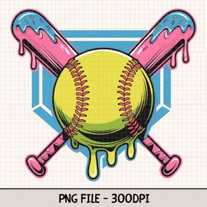 PNG de goteo de sóftbol, diseño de camiseta de sóftbol, sublimación de mamá de sóftbol, descarga digital del día del juego