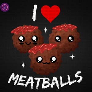 Almôndega atrevida PNG Entusiasta de almôndega Camiseta Almôndega de amante de macarrão Almôndega inspirada na culinária italiana Foodie Viciado em almôndega gráfica