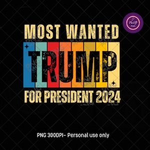 Most Sought After President Trump PNG Highly Talked About Trump In Demand Trump Legacy Desired Trump 45th President Graphic Digital Download
