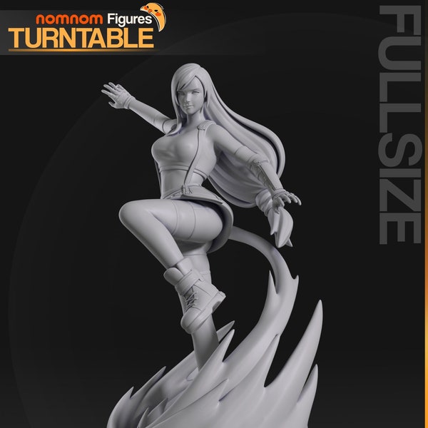 Tifa 12k 3D printed | Final Fantasy 7 | FF7 | Statue
