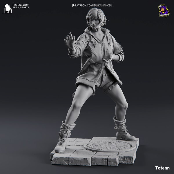 Reina 12k 3D printed | Figure | Tekken | Statue