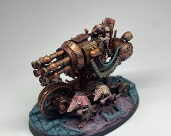 Fusil warp skaven | L&#39;ère de Sigmar | Skavens | Peint | Marteau de guerre