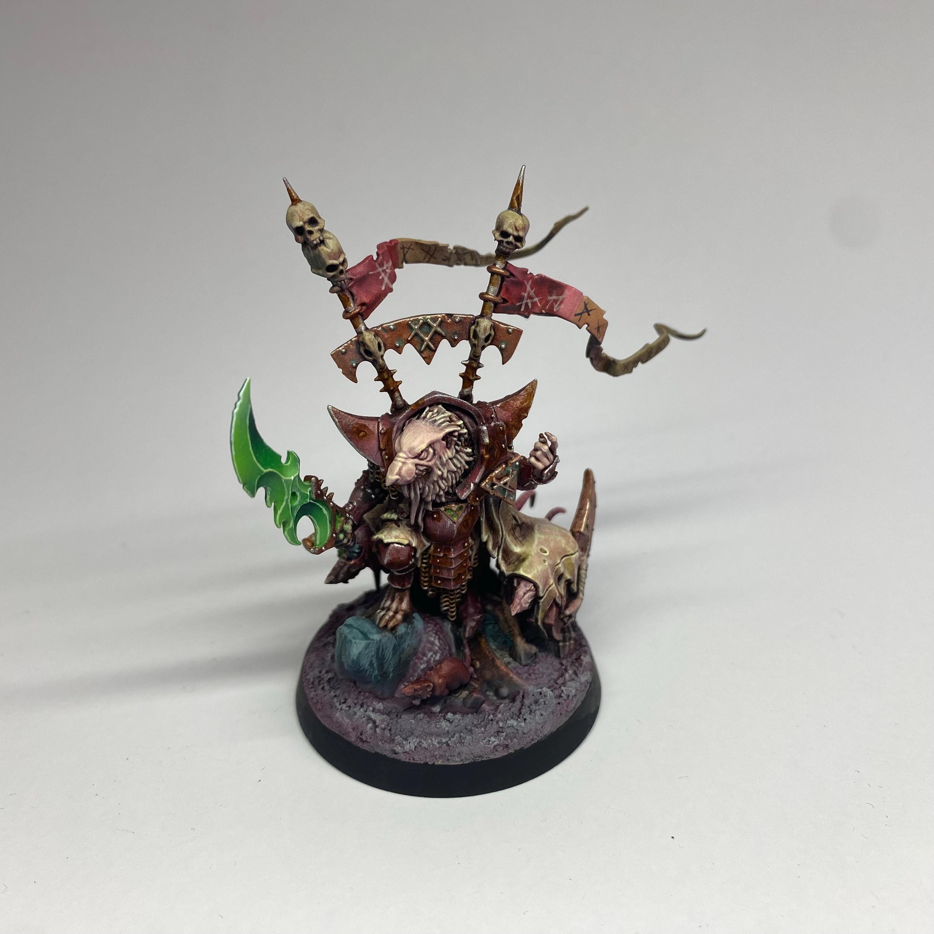 Ecrasé skaven krittok | L'ère de Sigmar | Skavens | Peint | Marteau de guerre