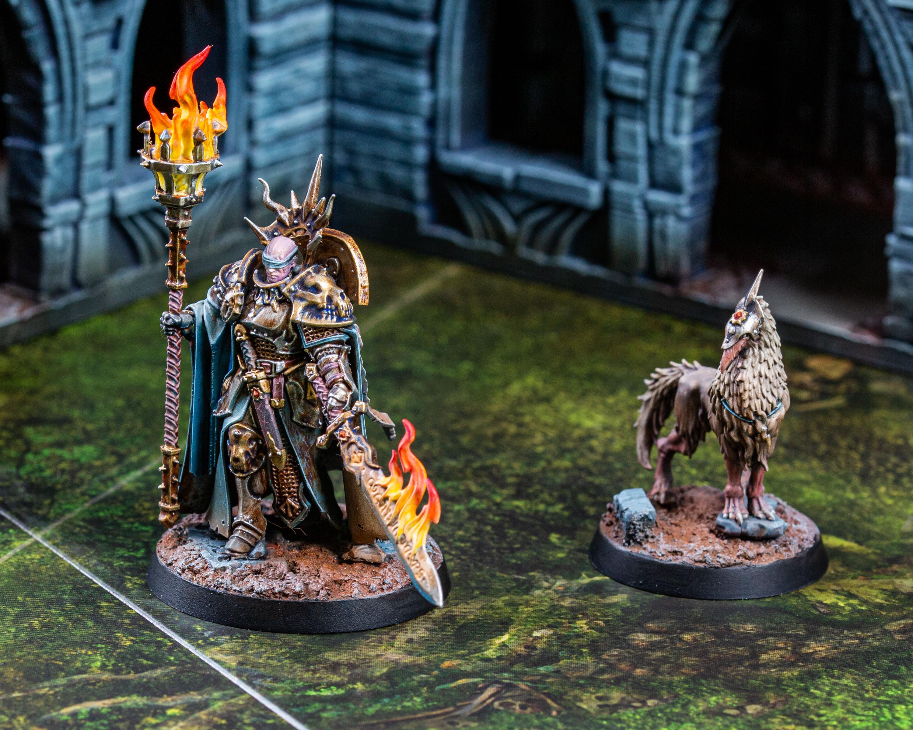 Figurine Warhammer Lord Terminos Stormcast Eternal Peinte Age Of Sigmar