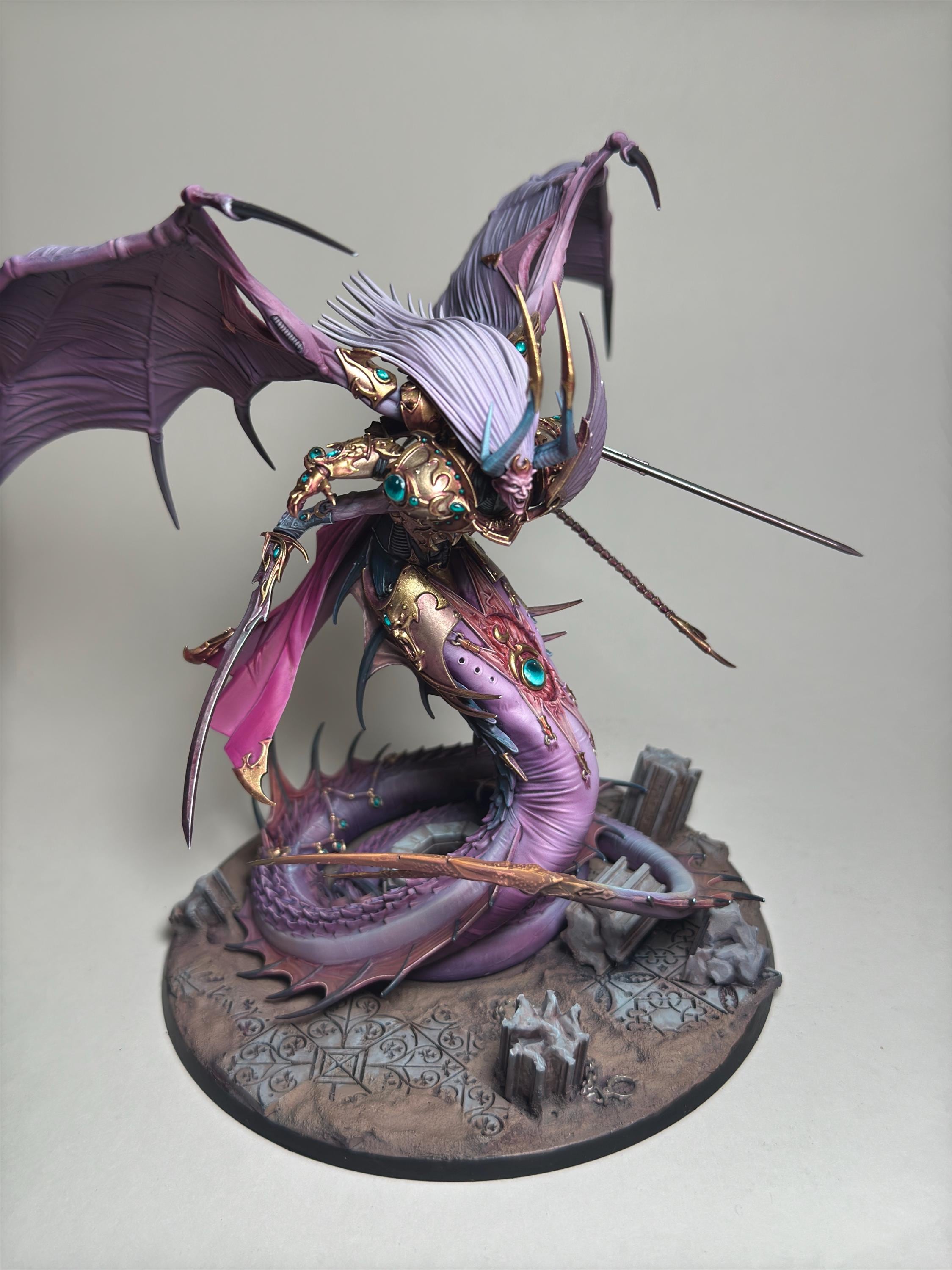 Fulgrim | Painted | Warhammer 40k | Emperor's Children - Etsy