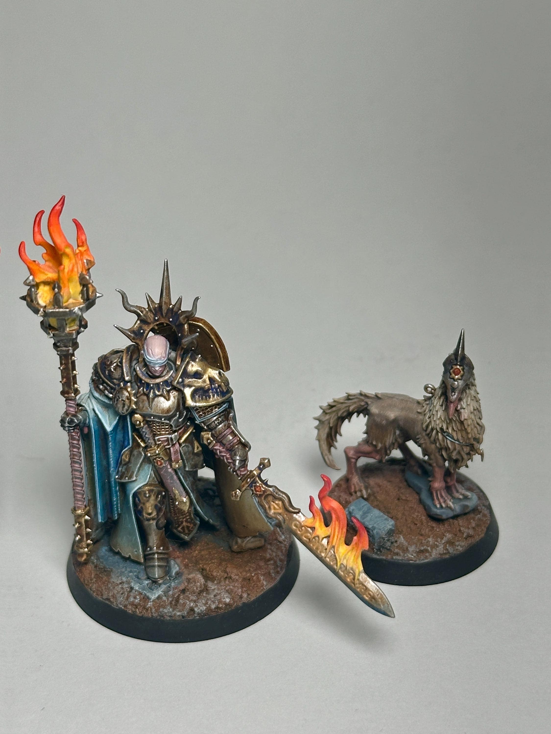 Stormcast Lord Veritant + Gryph Hound | Age of Sigmar | Stormcast Eternals | Painted | Warhammer