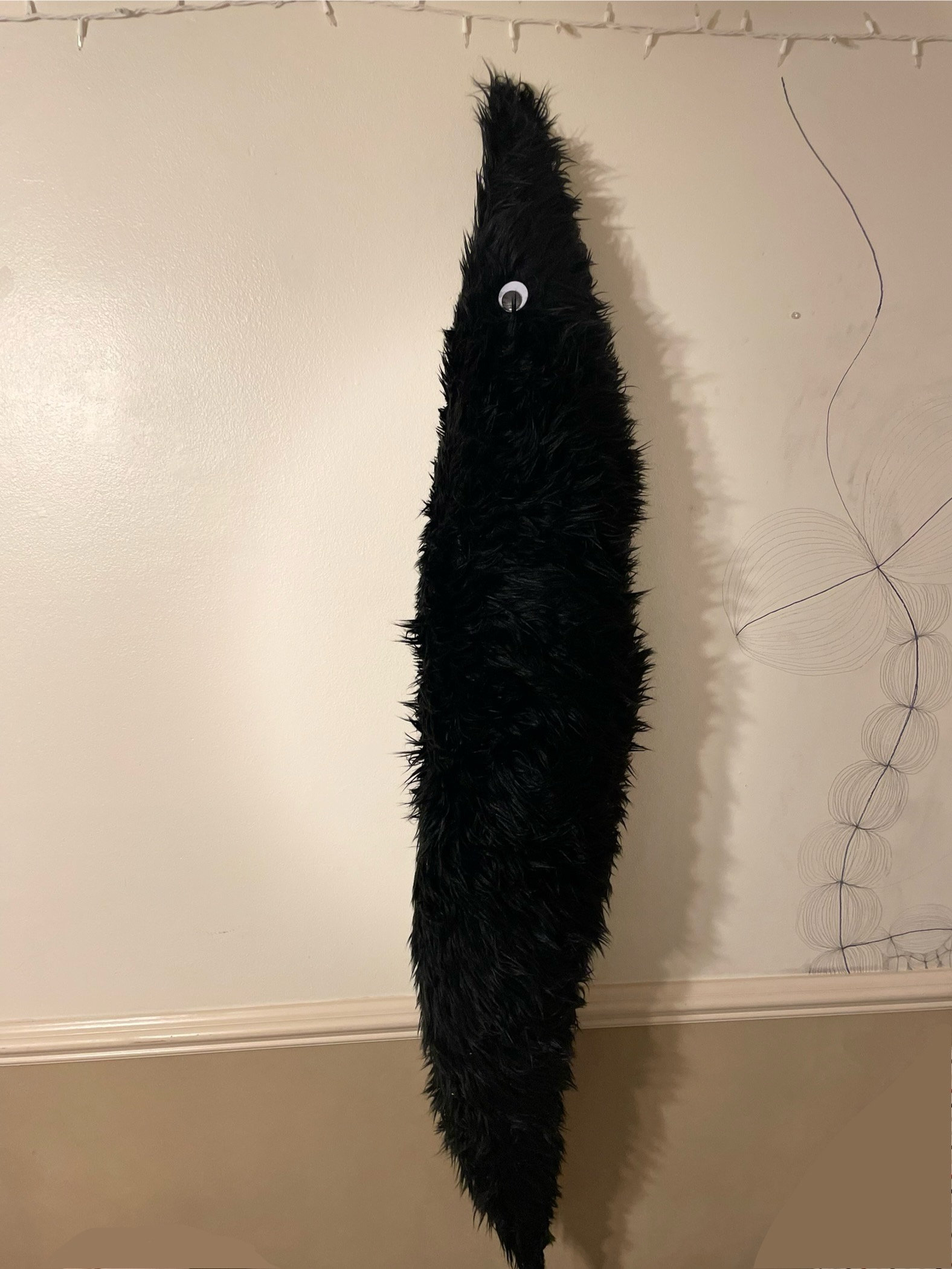 5’6” GIANT Worm on a String - Etsy