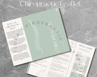 Chiropractic Leaflet- introducing patients to chiropractic PDF Download File for self printing