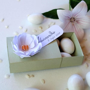 Scatolina porta confetti o portariso personalizzabile | bomboniera, segnaposto