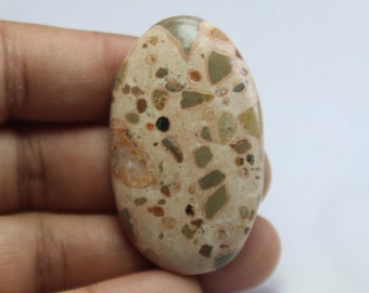 Classic Australian Poppy Jasper Cabochon, Gemstone, Semi Precious, Loose Stone for jewelry making Handmade , Smooth Polished  66 ct # 1618