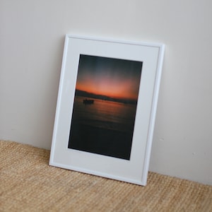 Medium Fine Art Framed Print - Koh Tao Sunset, Thailand