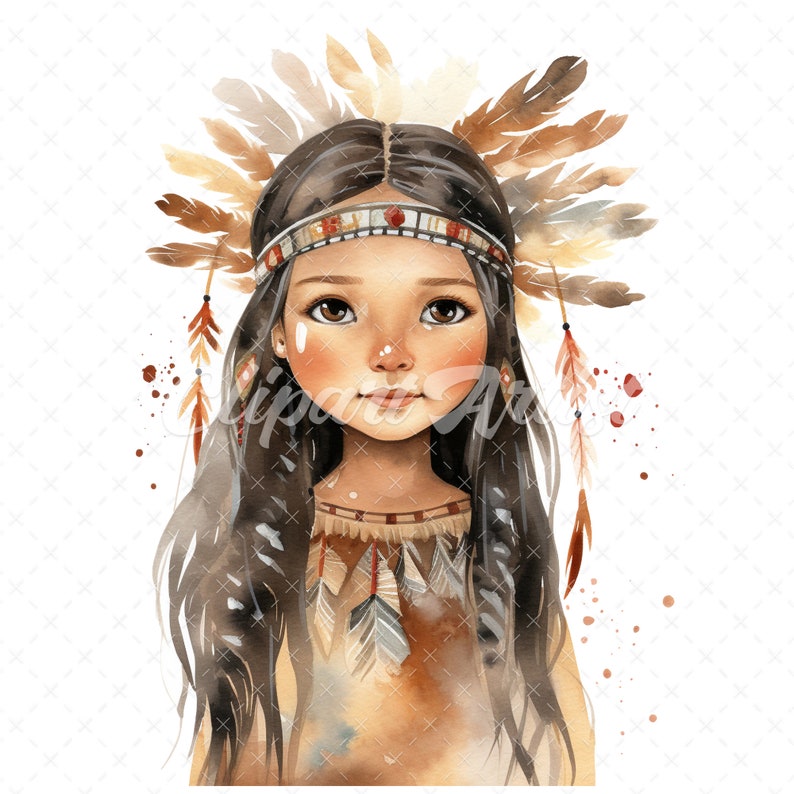 20 Highquality Native American Girl Clipart Native American Digital