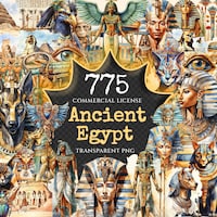 Ancient Egypt Clipart - Egypt Clipart - 15077 - Etsy UK
