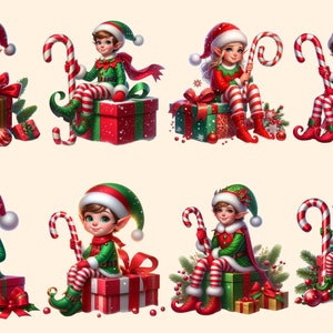 Christmas Elves PNG Clipart Collection - 37 PNG, Holiday Elf ...